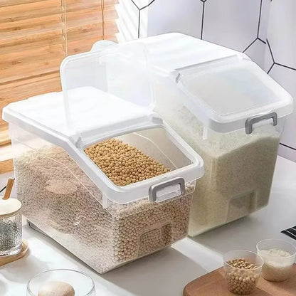 10KG Dry Food Dispenser – Airtight Storage Container with Lid
